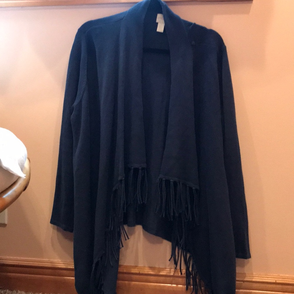 Navy Chico’s sweater